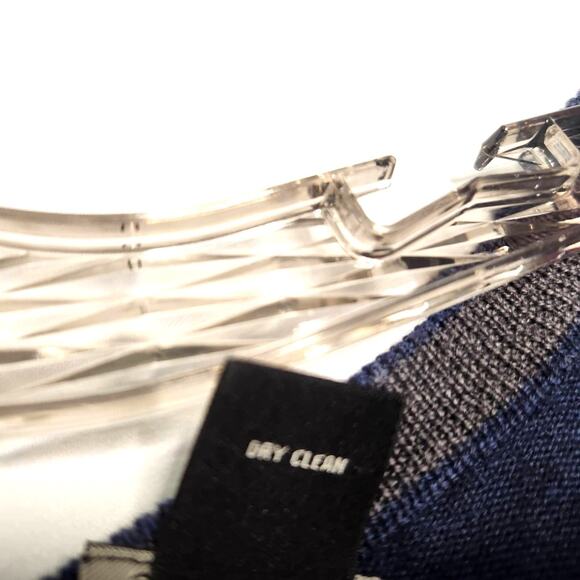 Jos A Bank Signature Collection Sweater Size XL Blue 100% Merino Wool Long Slv - Picture 7 of 10